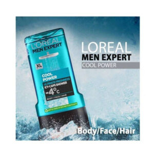 ژل دوش آقایان لورال کول پاور Loreal Cool Power حجم 300 میل