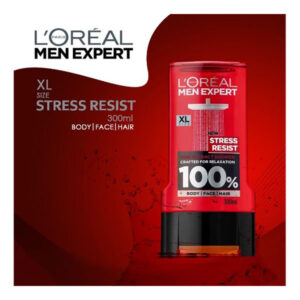 شامپو سر و بدن لورال Loreal مدل Stress Resist حجم 300 میل