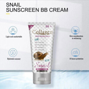 کرم ضد آفتاب کلاژن حلزون مدل BB Cream حجم 50 میل