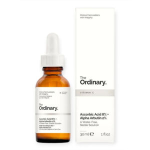 سرم آسکوربیک اسید (ویتامین سی) + آلفا آربوتین اوردینری The Ordinary Ascorbic Acid 8% + Alpha Arbutin 2% 5