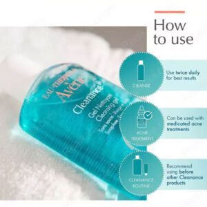 ژل شستشوی صورت اون Avene مدل Cleanance حجم 200 میل